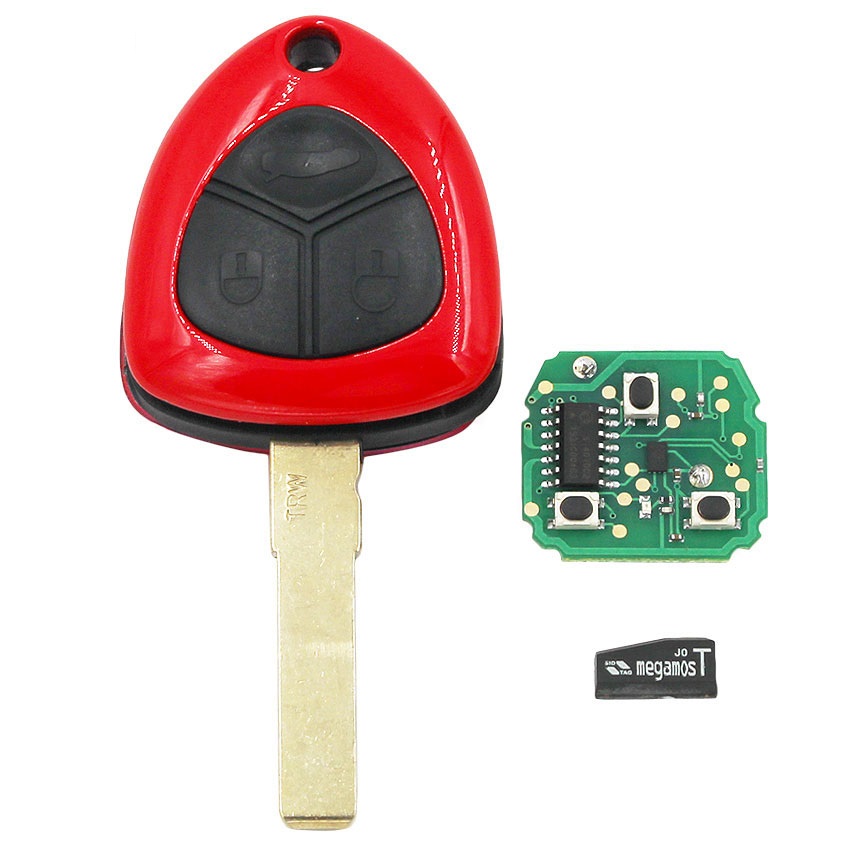 CN094002 Keyless Entry Smart Remote Key Fob 3 Buttons 433 MHZ for Ferrari 458
