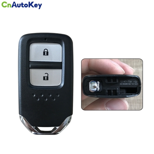 CN003061 Car Keys Smart Key 434Mhz 2 Button for Honda Fit Vezel XR-V XRV Remtekey Remote Key Car Key 72147-T5A-G01