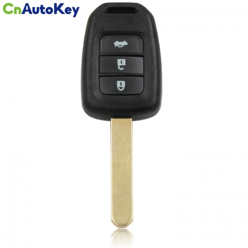 CN003077 3 Buttons Remote Key Keyless Entry Fob 434mhz ID47 CHIP for Honda City CIVIC Fit