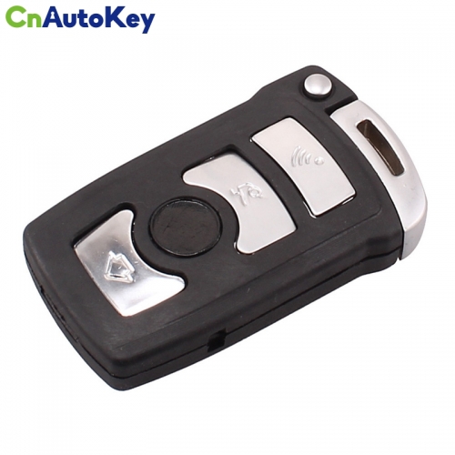 CS006018 Car Key For BMw 7 Series 4 Button Smart Card Remote Key Shell With Smart Key