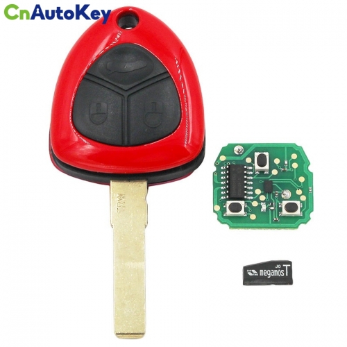 CN094002 Keyless Entry Smart Remote Key Fob 3 Buttons 433 MHZ 48 Chip for Ferrari 458