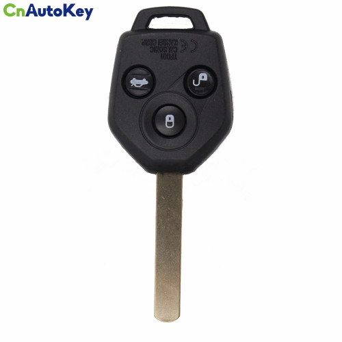 CN034002 Remote key Keyless Entry Fob 3 Button 433MHz 4D62 Chip for Subaru Forester