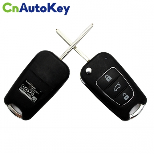 CS051020 for KIA 3 Button Flip remote control Key Shell