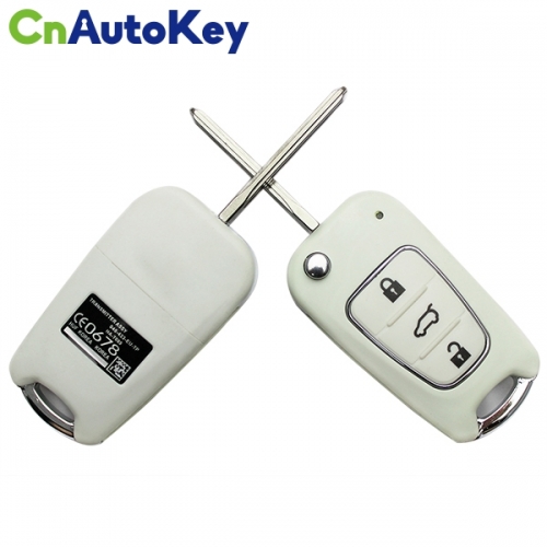 CS051018 for KIA 3 Button Flip remote control Key Shell