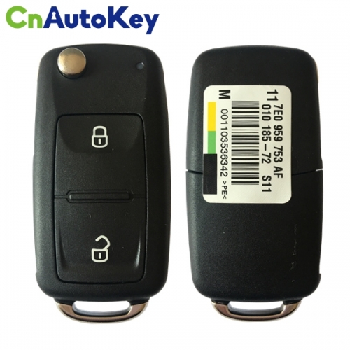 CN001027 For VW Remote Key 2 Button 7E0 837 202 AF  434MHZ