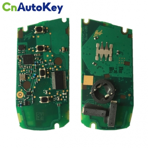 CN006074 ORIGINAL Smart Key (PCB) for BMW F-Series 3 Buttons  868MHz Transponder PCF 7953 HITAG PRO Keyless GO EWS 5
