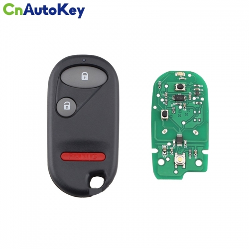 CN003086 New 2+1 Button 315Mhz Remote Car Key For Honda Civic 2001-2005 Keyless Remote Control FCCID NHVWBIU52I