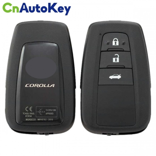 CN007125  Smart Key for Toyota Corolla 3Buttons Model BT2EW 61E344-0010