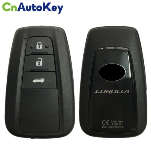CN007131 Original Remote Key 434MHZ 4A Chip 3 Button For Toyota Corolla B2U2K2R