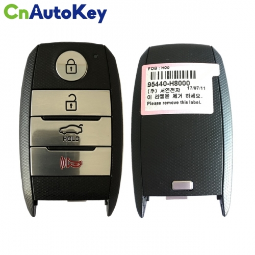CN051093 For KIA Para Stonic Genuine Smart Key Remote 2017 4 Button 433MHz 95440-H8000