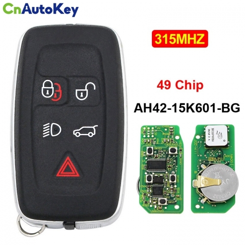 CN004013 Land rover for Range Rover 5 button Smart Card 315MHZ