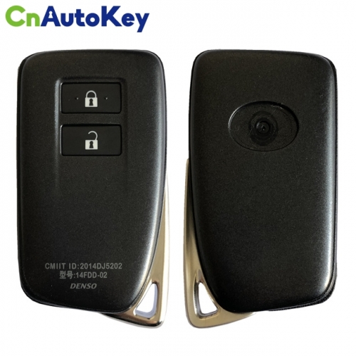 CN052013 2 Button LEXUS Smart Remote Fob for NX Series 14FDD-02  315MHz Toyota-H Chip  89904-78140