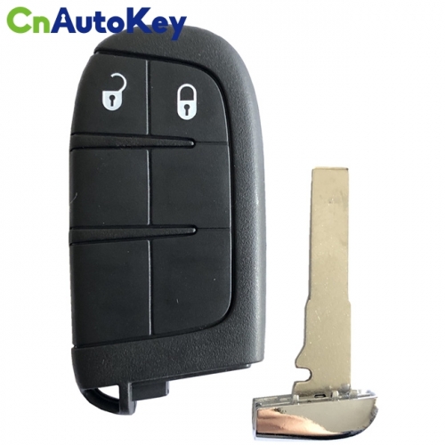 CN086028 2Buttons Smart Remote Control Key 433mhz 4A Chip Keyless Entry SIP22 Blade For Jeep Compass M3N-40821302