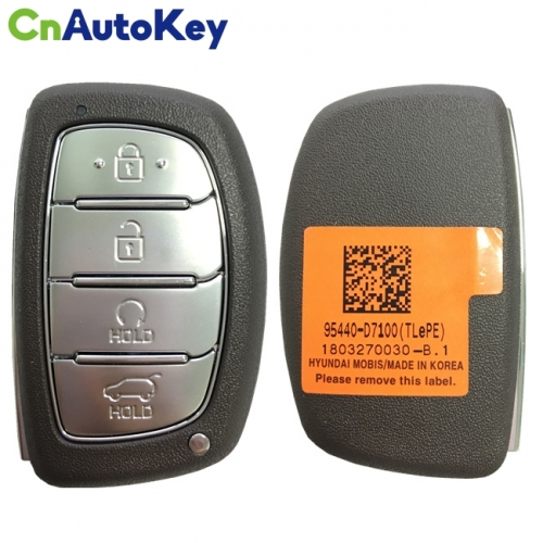 CN020134 For Hyundai Tucson 2019 Genuine Smart Remote Key 4 Buttons 433MHz 95440-D7100