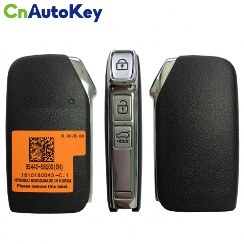 CN051104 For KIA 2020 Genuine Smart Remote Key 3 Buttons 433MHz HITAG 3 Transponder 95440-S9100