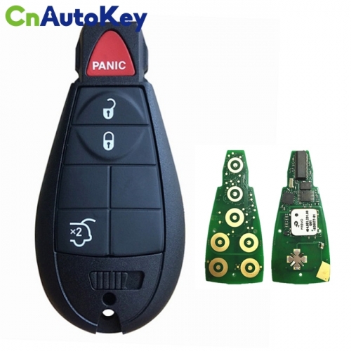 CN015094 Aftermarket 2009-2013 Jeep Grand Cherokee  4-Button Keyless Go Fobik  PN 68051664AH  IYZ-C01C