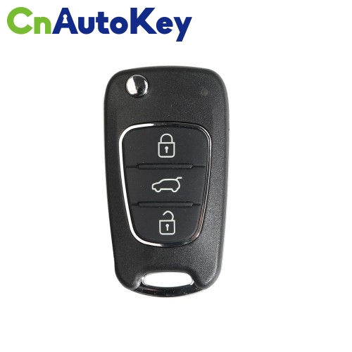 XKHY02EN Wire Remote Key Hyundai Flip 3 Buttons English 10pcs/lot