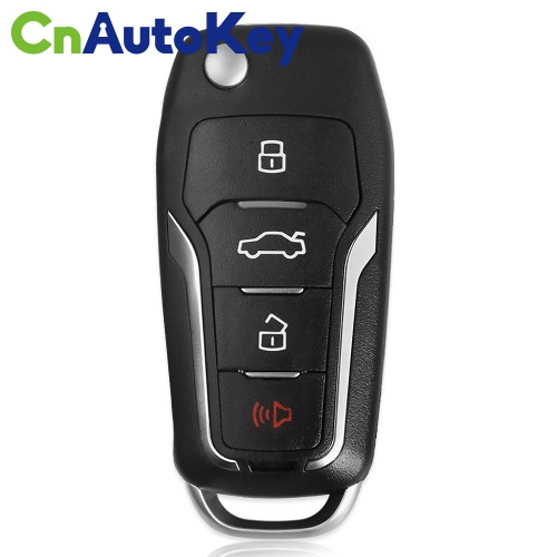 XKFO01EN Wire Remote Key Ford Condor Flip 4 buttons Unmovable Key King English 10pcs/lot