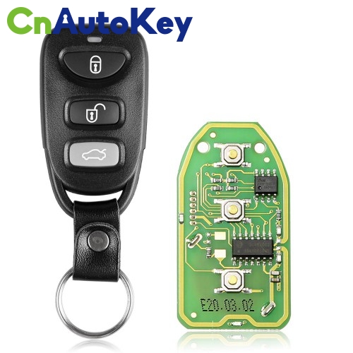 XKHY01EN Wire Remote Key Hyundai 4 Buttons English 10pcs/lot