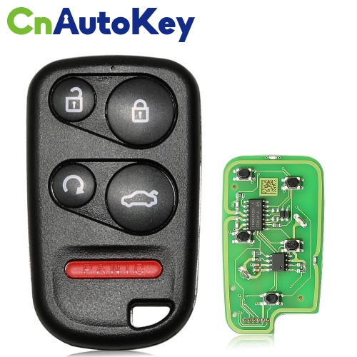XKHO03EN Wire Remote Key Honda Separate 4 buttons with Remote Start & Trunk Button English 10pcs/lot