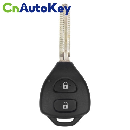 XKTO05EN Wire Remote Key Toyota Flat 2 Buttons Triangle English 10pcs/lot