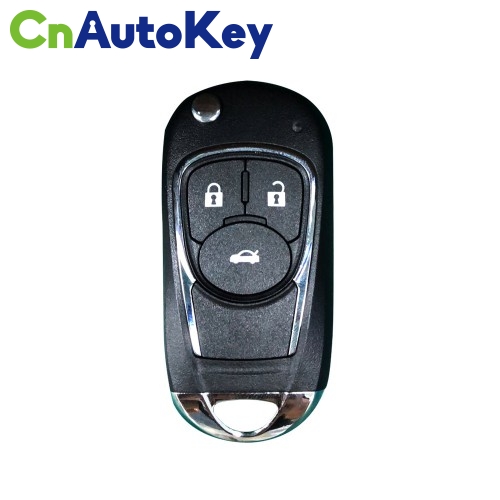 XKBU03EN Wire Remote Key Buick Flip 3 Buttons English 10pcs/lot