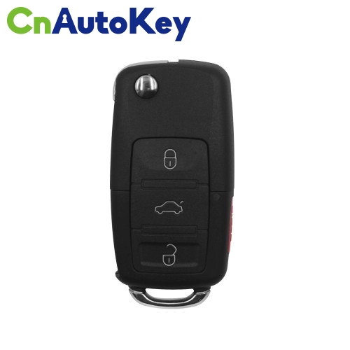 XKB509EN Wire Remote Key VW B5 Flip 3+1 Buttons English 10pcs/lot