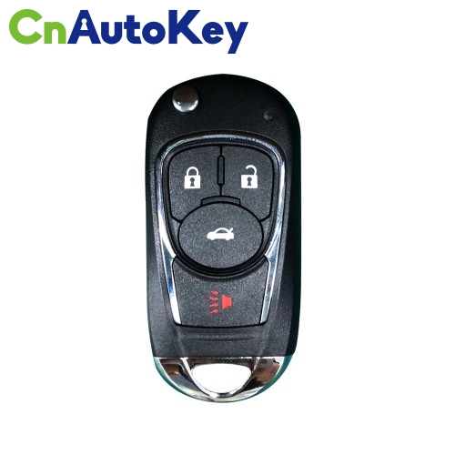 XKBU02EN Wire Remote Key Buick Flip 4 Buttons English 10pcs/lot