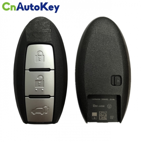 CN027069 Nissan original intellectual key 007-AA0248 T32 X-trail intelligent key 3. button 315mhz S180144302