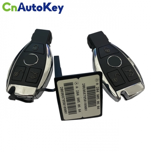CN002063 New original key set for Mercedes with FBS3 system No keyless go 434mhz A204 905 06 04