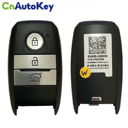 CN051128 Genuine KIA Seltos 2020 Smart Remote Key 3 buttons 433MHz FCC ID SYE3FOB1908 95440-Q6000