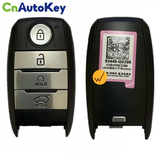 CN051130 Genuine KIA Seltos 2020 Smart Remote Key 4 buttons 433MHz FCC ID SYE3FOB1908 95440-Q6200
