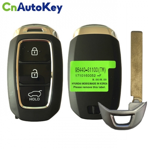 CN020085 Genuine Hyundai Remote Smart Key FOB 95440-S1100 (TM)