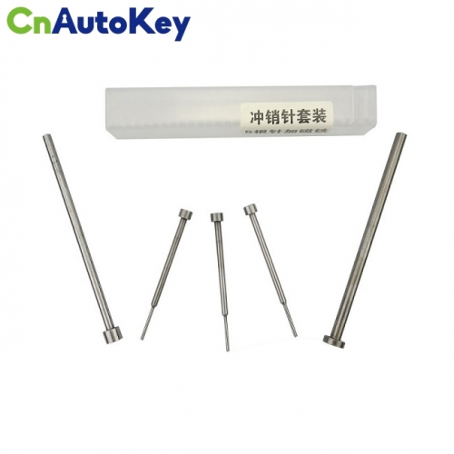 CLS03078 5PCSset Pin Easier Tools For Flip Folding Key Fix Key Blade Into Flip Key Or Remove Pin Take Out Blade Fixing Tool Set