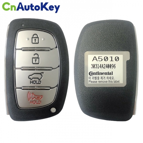 CN020181 Genuine Hyundai Elantra, I30 2015+ Smart Key, 4Buttons, SY5MDFNA433, 433MHz Brown 95440-A5010 95440-A5310 Keyless Go