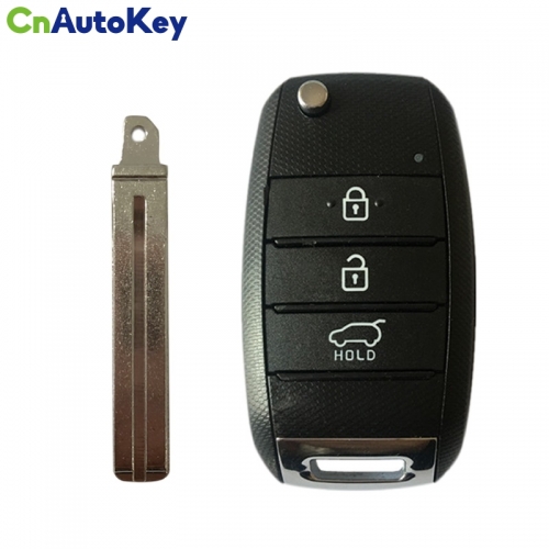 CN051035 ORIGINAL Flip Key for Kia Sportage 3Buttons 433 MHz 4D60 80 Bit 95430-D9200