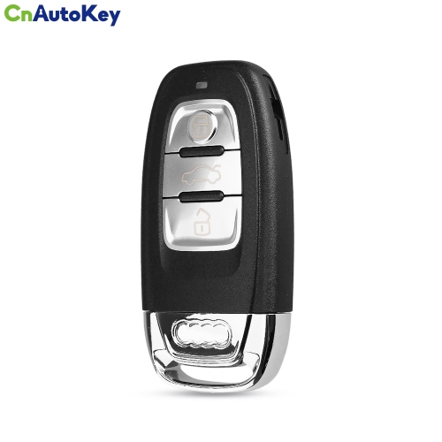 CS008023   For Audi A4l A3 A4 A5 A6 A8 Quattro Q5 Q7 A6 A8 Replacement Remote Key Shell Case HU66 Blade Smart Insert Key 3 Buttons