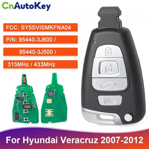 CN020185    2010 Hyundai Veracruz Smart Remote Fob Key 4B w/ Hatch SY5SVISMKFNA04