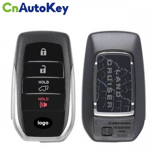 CN007233 2020-2021 Toyota Land Cruiser / 4-Button Smart Key / PN: 89904-60X40 / HYQ14FBB-0110