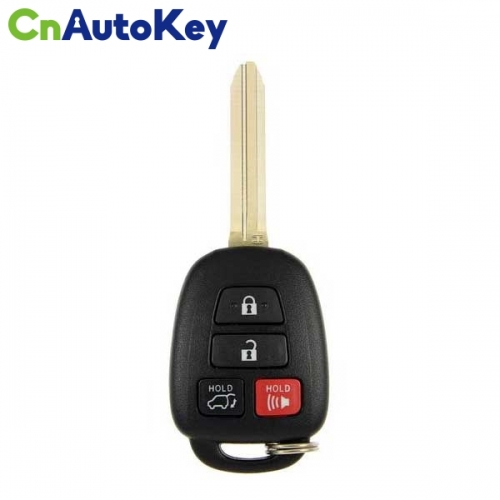 CN007251  2013-2019 Toyota RAV4 Highlander / 4-Button Remote Head Key / GQ4-52T (H Chip) (AFTERMARKET)