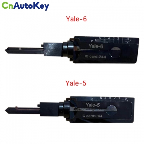 CLS02064   Lishi 2in1 tool YALE-5 bead , YALE-6 bead Key Reader locksmith tool Auto repair tools