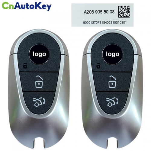 CN002090  OEM Smart Key Mercedes C-Class 2020+ Buttons:3 / Frequency: 433.92MHz / Part No: A206 905 80 03  (ONLY PAIRS)