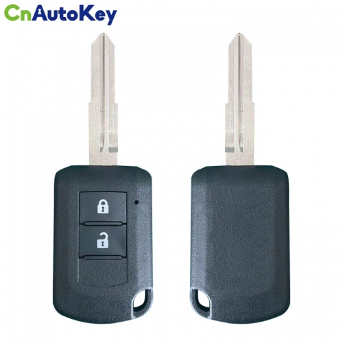CS011018   2 Buttons Replacement Car Key Case for Mitsubishi Eclipse 2014+ Key Head Remote Key Shell J166E MIT11R 6370C134（without logo）
