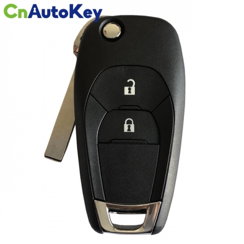 CN014085  For 2021 Chevrolet Tracker Remote Flip Key 2 Button 434mhz 4A Chip