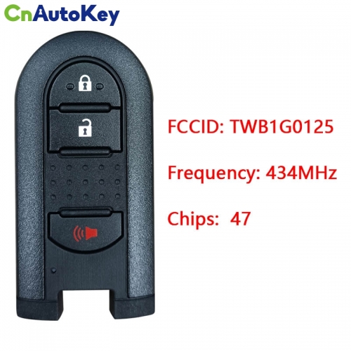 CN007218 for Toyota 2+1 Button Smart Card 434MHZ 47chip TWB1G0174