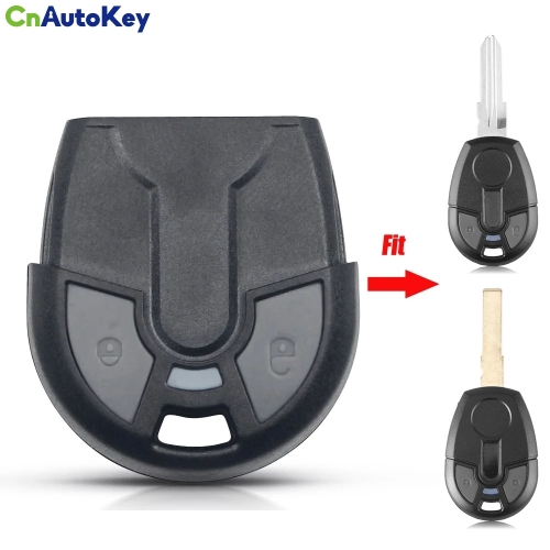 CS017015 10X Replacement Car Key Shell Transponder Key Case Suitable For GT15R SIP22 Blade For Fiat Positron Remote Blank Cover