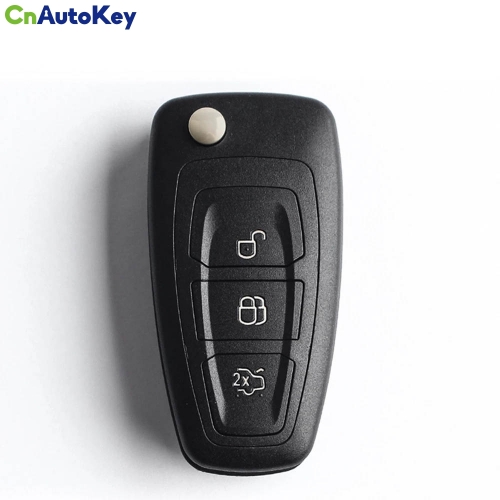 CS018044  3 Buttons For Ford Focus Mondeo Fiesta 2013 Fob Auto Case With HU101 Blade Flip Folding Remote Key Shell Car Key Cover