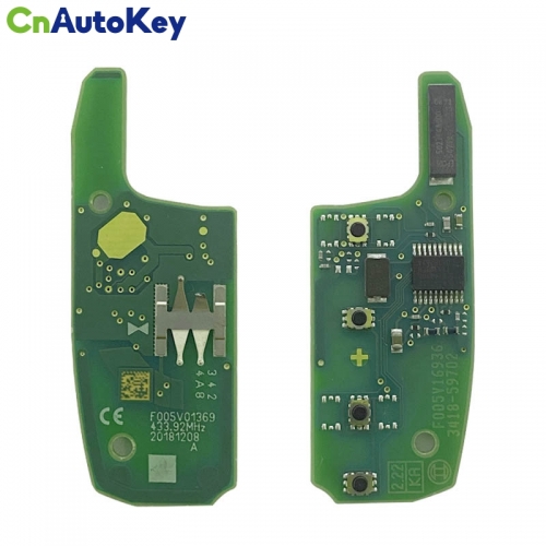 CN014089 Original Car Remote Control Key PCB For Chevrolet Cruze Avo 434MHz ID46 PCF7961E Auto Smart Replace Flip Key