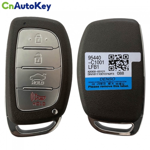 CN020146 For Hyundai Sonata 2015-2017 Genuine Smart Key Remote 4 Button 433MHz 95440-C1001 95440-C1000 CQOFD00120