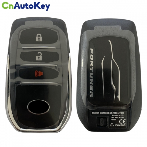 CN007272 Original Car Smart Key 2+1button 433-434MHz(FSK) 8A chip PCB number 61K643-0010 Auto Key FCCID B3U2K2P For New
